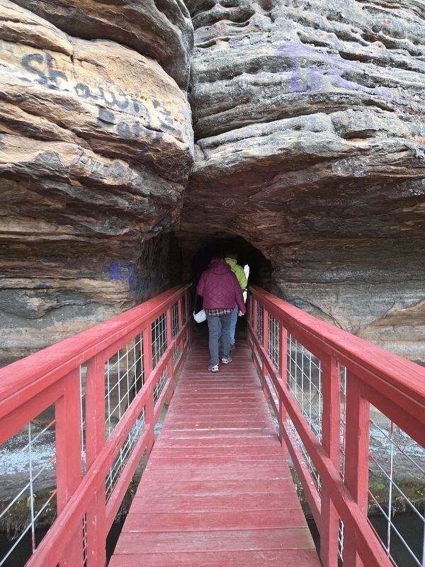 Rockbridge Marker. Click for full size. Rockbridge Marker image. Click for full size.