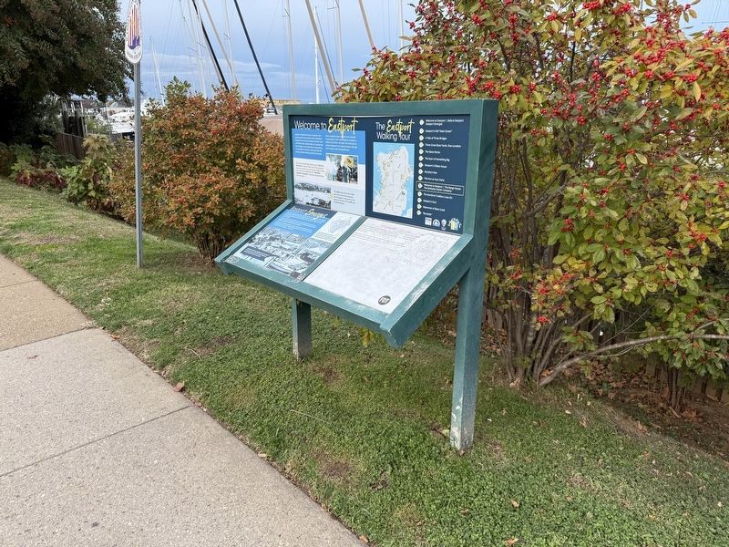 Welcome to Eastport Marker image. Click for full size.
