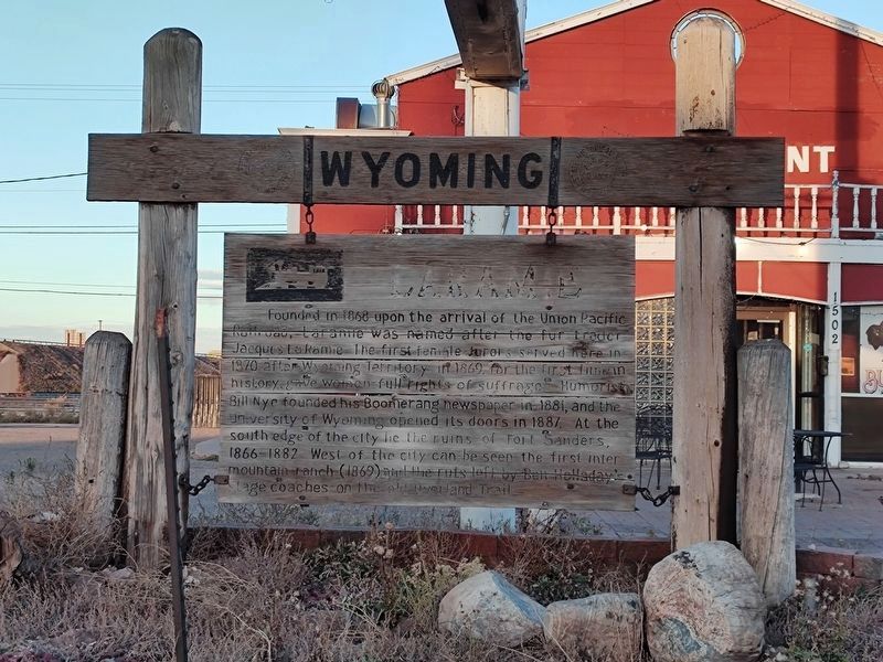 Laramie Marker image. Click for full size.