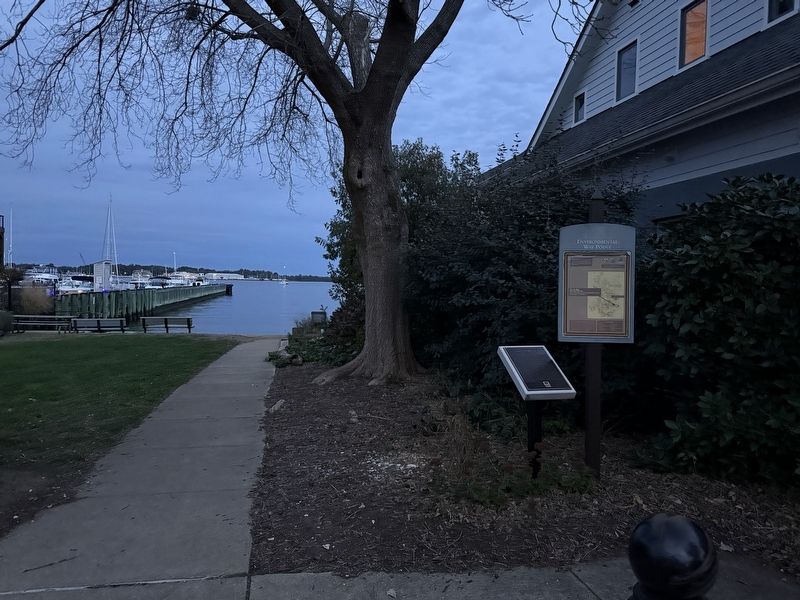 Ellen O. Moyer Marker in Horn Point Park image. Click for full size.