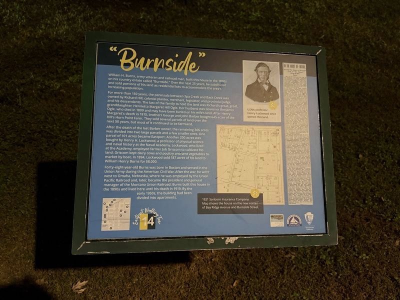 "Burnside" Marker image. Click for full size.