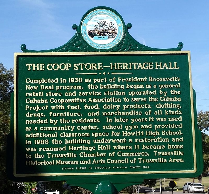 The Coop Store - Heritage Hall Marker image. Click for full size.