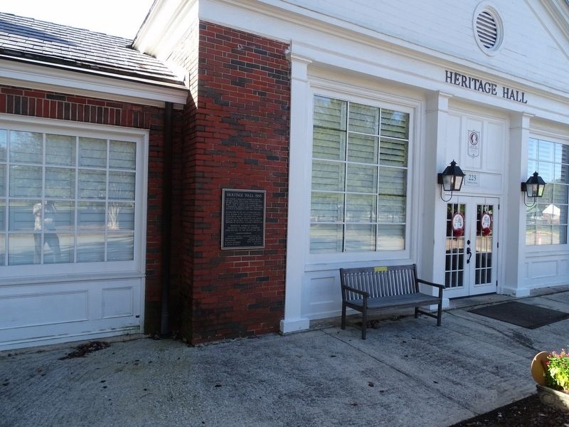Heritage Hall Marker image. Click for full size.
