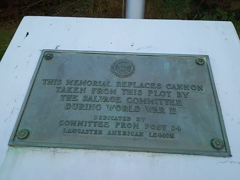 Proclamation Marker Top Plaque image. Click for full size.