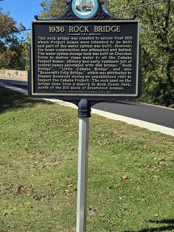 1936 Rock Bridge Marker image. Click for full size.
