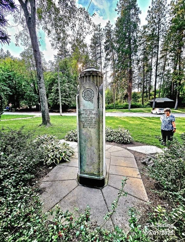 George Washington Marker. Click for full size. George Washington Marker image. Click for full size.
