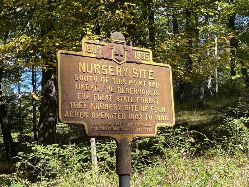 Nursery Site Marker. Click for full size. Nursery Site Marker image. Click for full size.