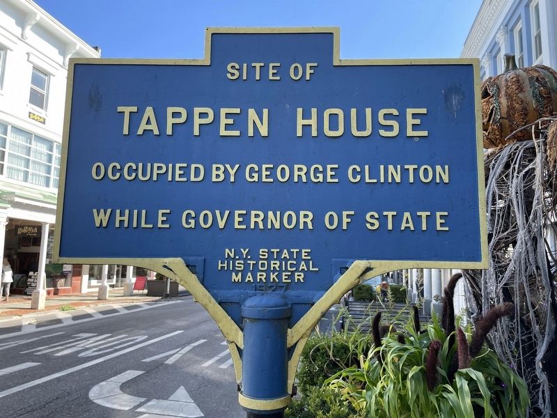 Tappen House Marker. Click for full size. Tappen House Marker image. Click for full size.