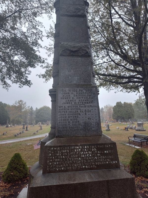 Evans City Civil War Memorial image. Click for full size.