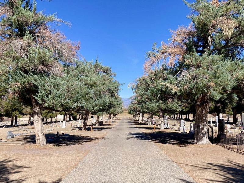 Big Pine Cemetery image. Click for full size.