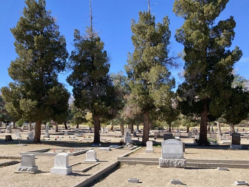 Big Pine Cemetery image. Click for full size.