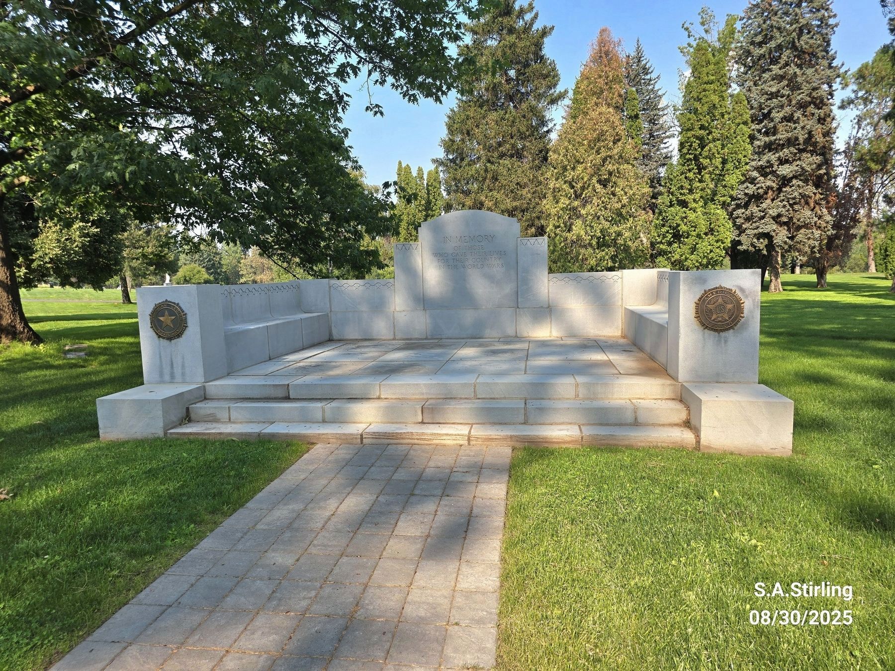 Restored by the Daughters and Sons of the American Revolution and friends in 2023-2024. image. Click for full size.