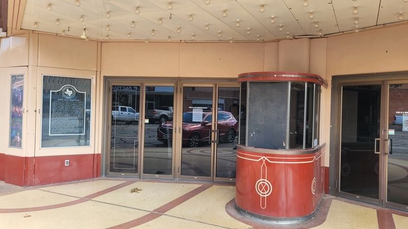 Wichita Falls Opera House and Marker. Click for full size. Wichita Falls Opera House and Marker image. Click for full size.
