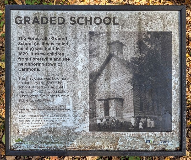 Graded School Marker. Click for full size. Graded School Marker image. Click for full size.