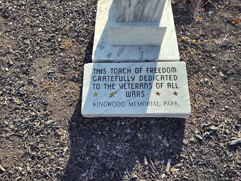 Kingwood Memorial Park Veterans Memorial image. Click for full size.