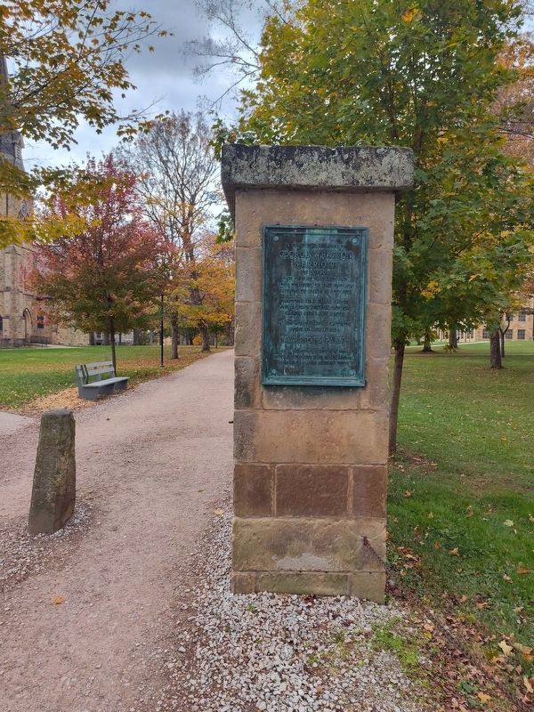 George Wharton Marriott Marker. Click for full size. George Wharton Marriott Marker image. Click for full size.