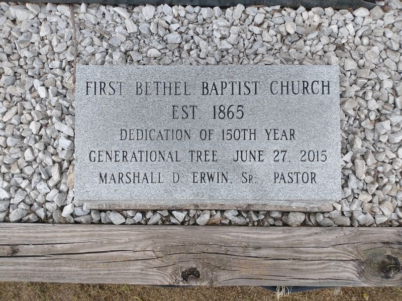 First Bethel Baptist Church image. Click for full size.