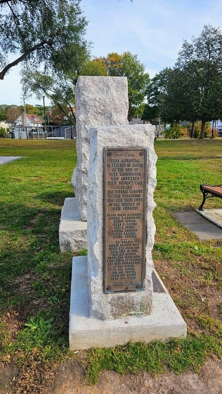 Port Washington World War I Memorial image. Click for full size.