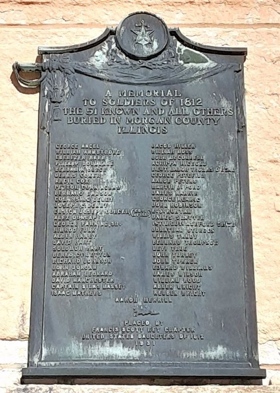 Soldiers of 1812 Marker image. Click for full size.