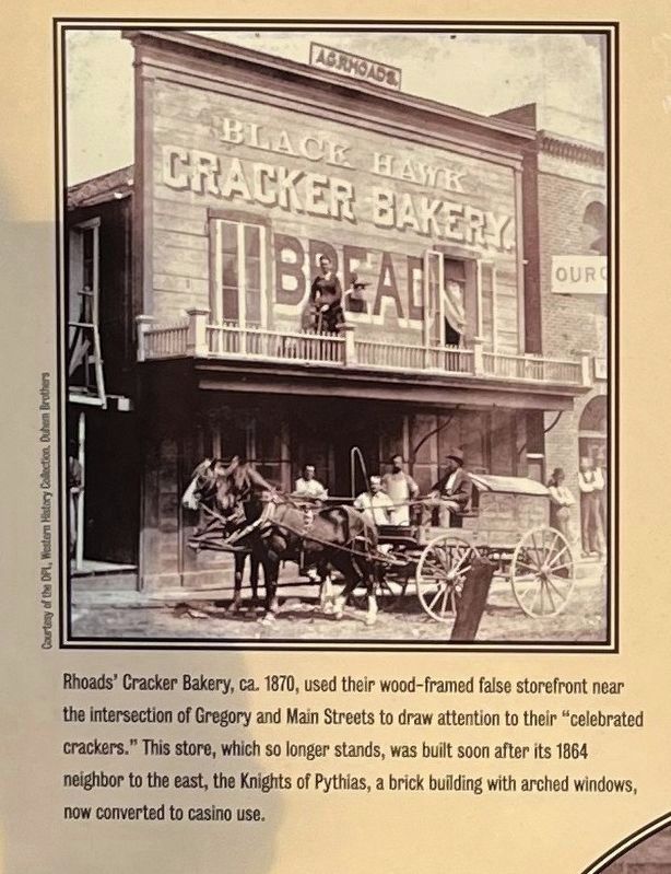 Rhoad's Cracker Bakery Photo Up CLose image. Click for full size.
