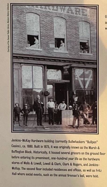 Jenkins-McKay Hardware Store Photo Up Close image. Click for full size.