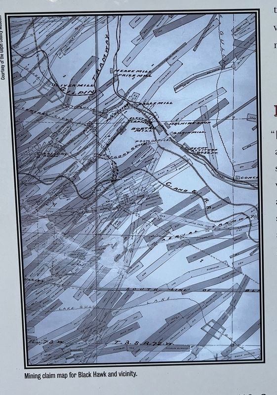 Mining Claim Photo image. Click for full size.