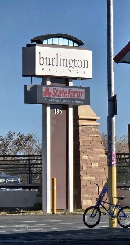 Site of Burlington, Colorado Territory Marker. Click for full size. Site of Burlington, Colorado Territory Marker image. Click for full size.