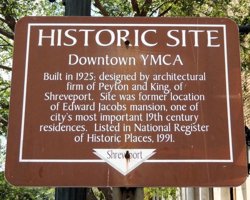 Downtown YMCA Marker image. Click for full size.