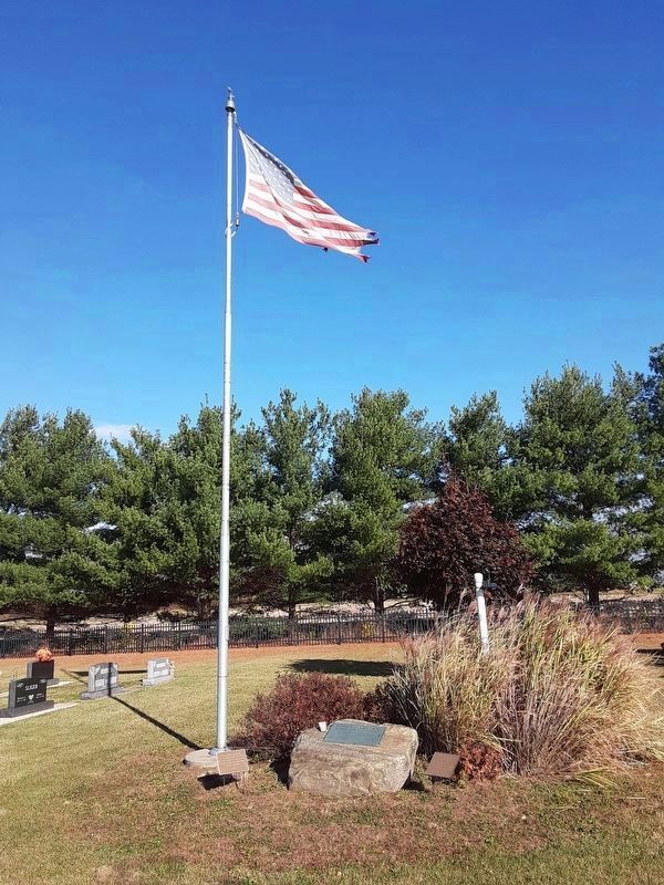 Horeb Cemetery and Markers. Click for full size. Horeb Cemetery and Markers image. Click for full size.