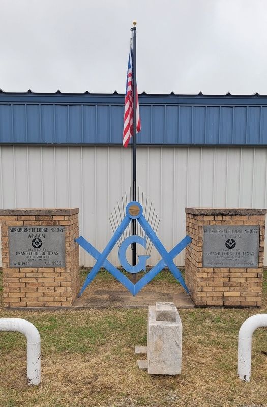 Supplemental markers - Burkburnett Masonic Lodge No. 1027 image. Click for full size.