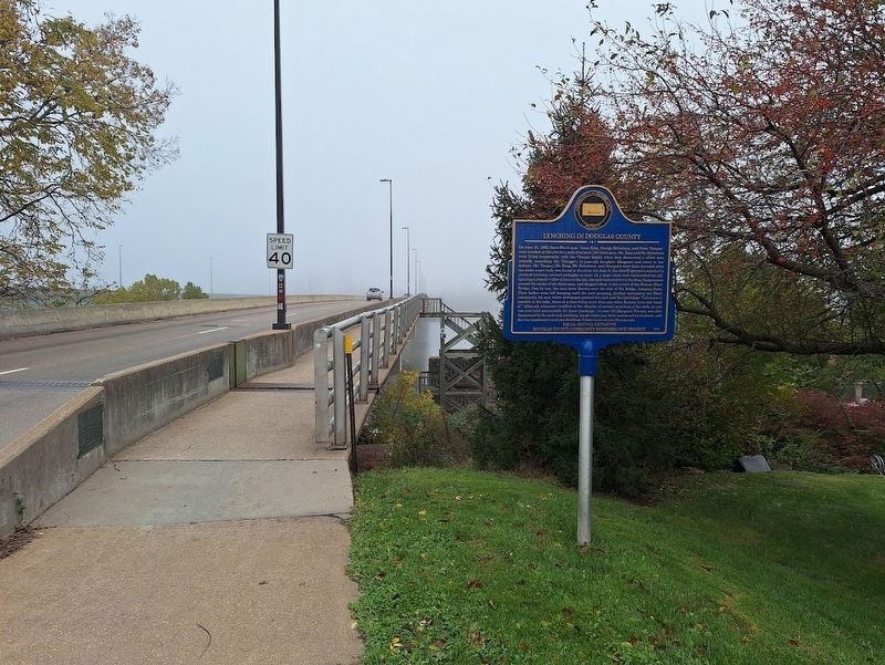 Lynching in America / Lynching in Douglas County Marker. Click for full size. Lynching in America / Lynching in Douglas County Marker image. Click for full size.