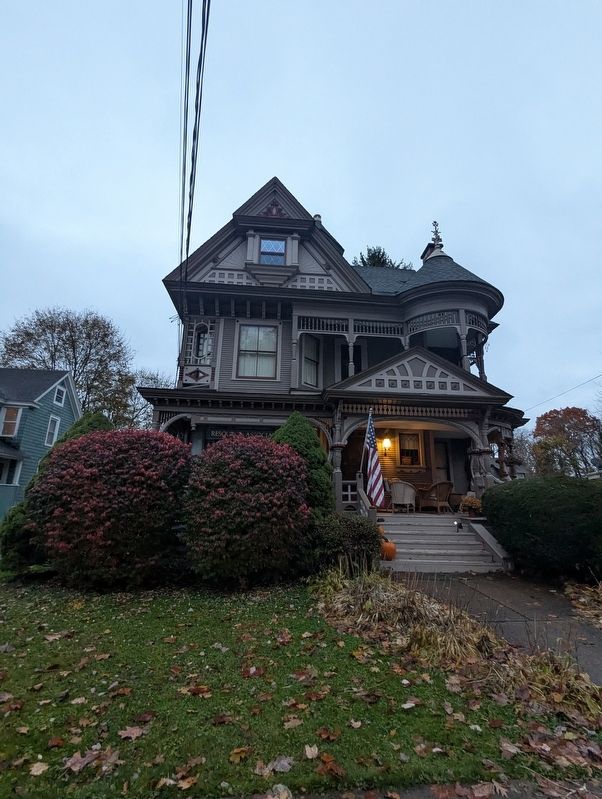 Greenman House Marker. Click for full size. Greenman House Marker image. Click for full size.