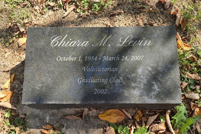 Chiara M. Levin Marker image. Click for full size.