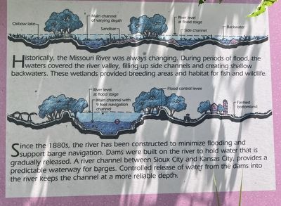 Tamed River Trade-off Marker, detail. Click for full size. Tamed River Trade-off Marker, detail image. Click for full size.