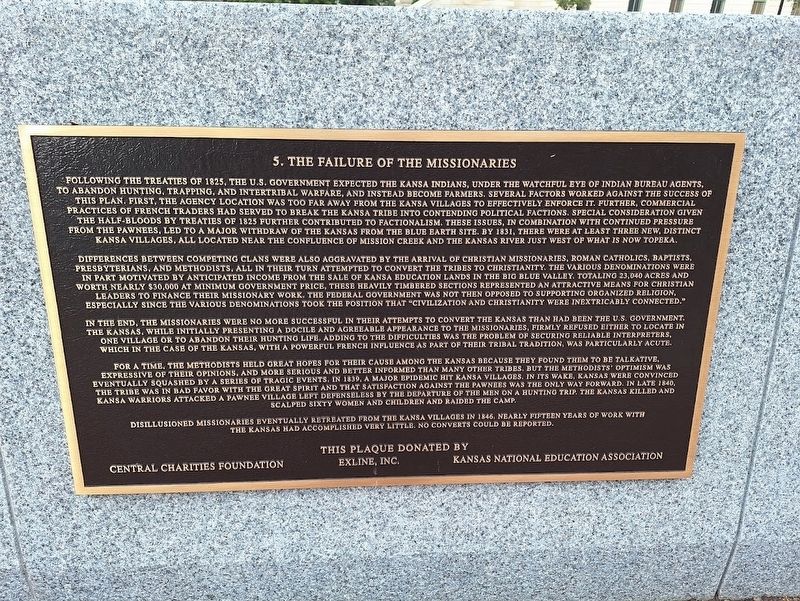 The Failure of the Missionaries Marker image. Click for full size.