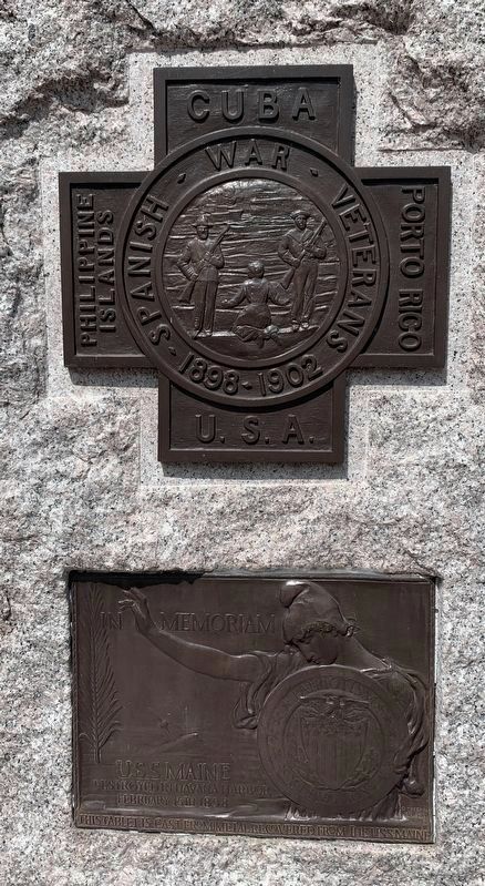 Spanish War Veterans Memorial image. Click for full size.