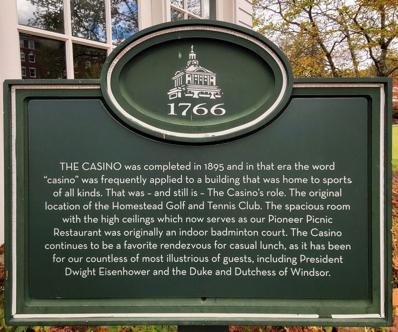 The Casino Marker. Click for full size. The Casino Marker image. Click for full size.