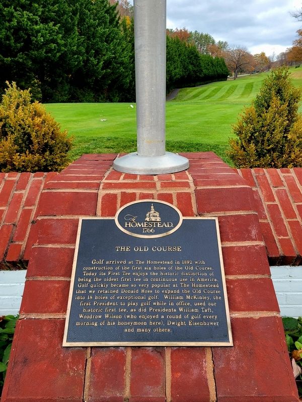 The Old Course Marker. Click for full size. The Old Course Marker image. Click for full size.