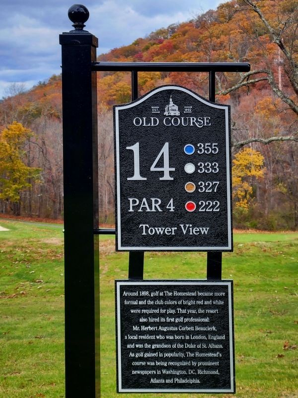 Hole 14 Marker image. Click for full size.