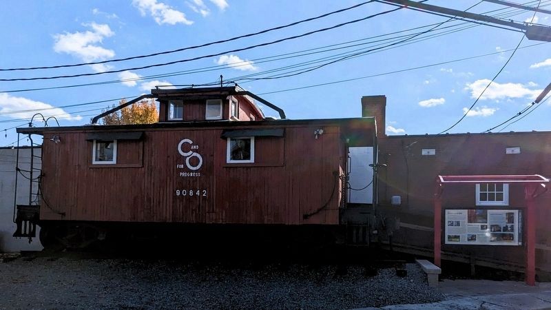 1926 C&O Caboose. Click for full size. 1926 C&O Caboose image. Click for full size.