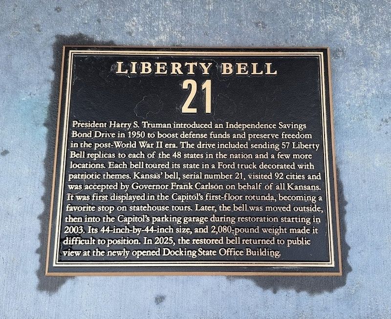 Liberty Bell Marker image. Click for full size.