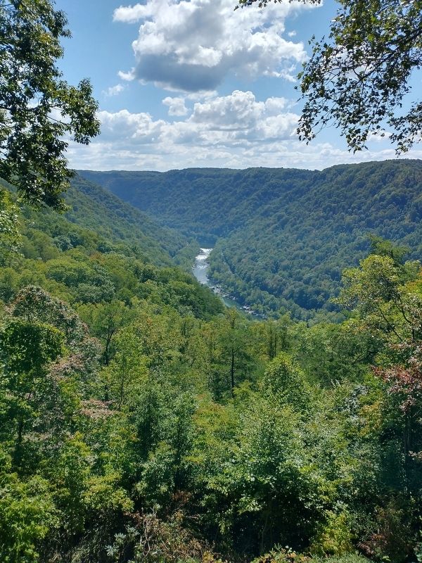New River Gorge. Click for full size. New River Gorge image. Click for full size.