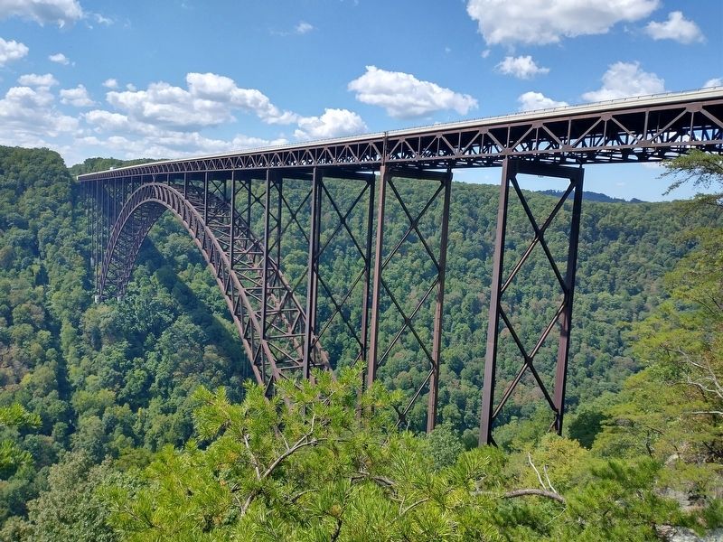 New River Gorge Bridge image. Click for full size.