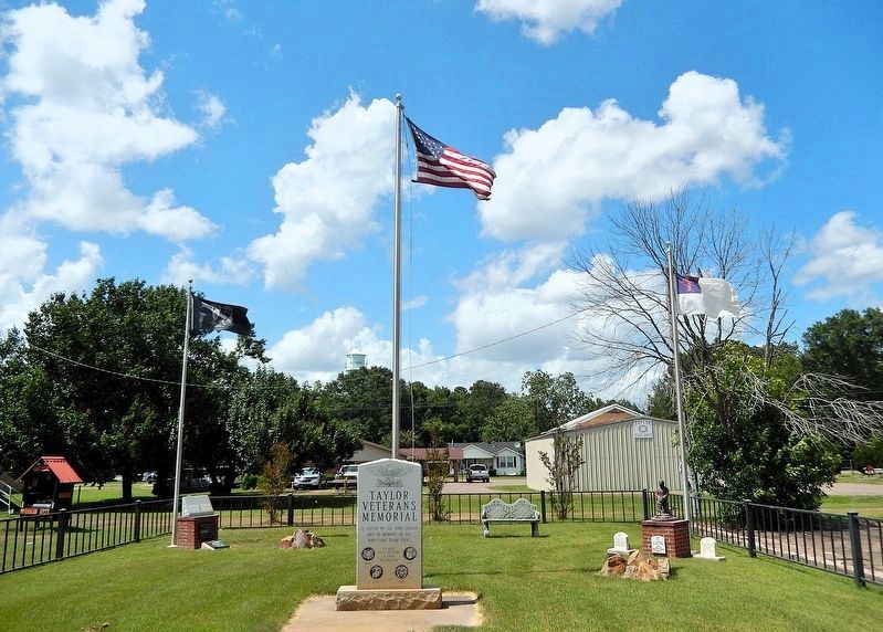 Taylor Veterans Memorial. Click for full size. Taylor Veterans Memorial image. Click for full size.