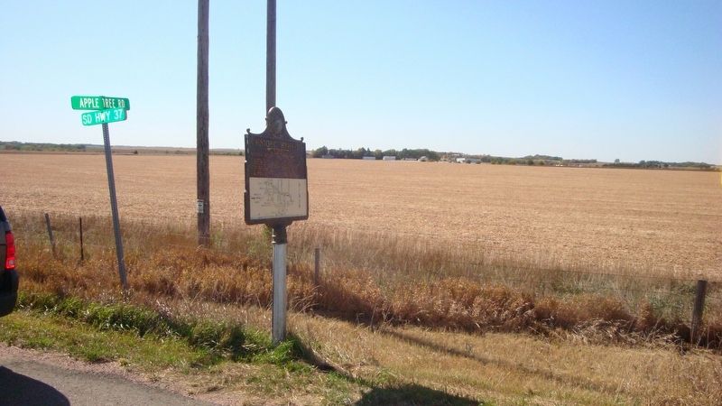 Historic Highway Marker from the Road. Click for full size. Historic Highway Marker from the Road image. Click for full size.