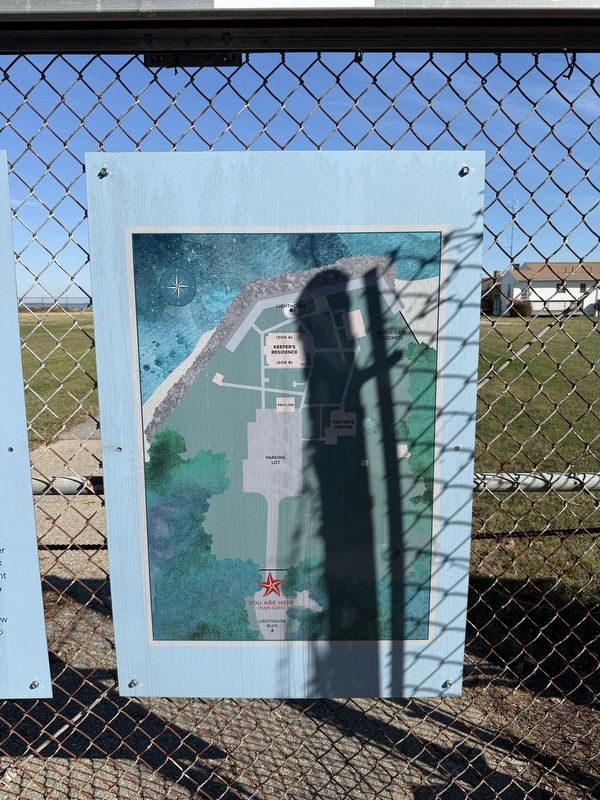 Welcome to Cove Point Lighthouse and Grounds Marker [Right plaque] image. Click for full size.