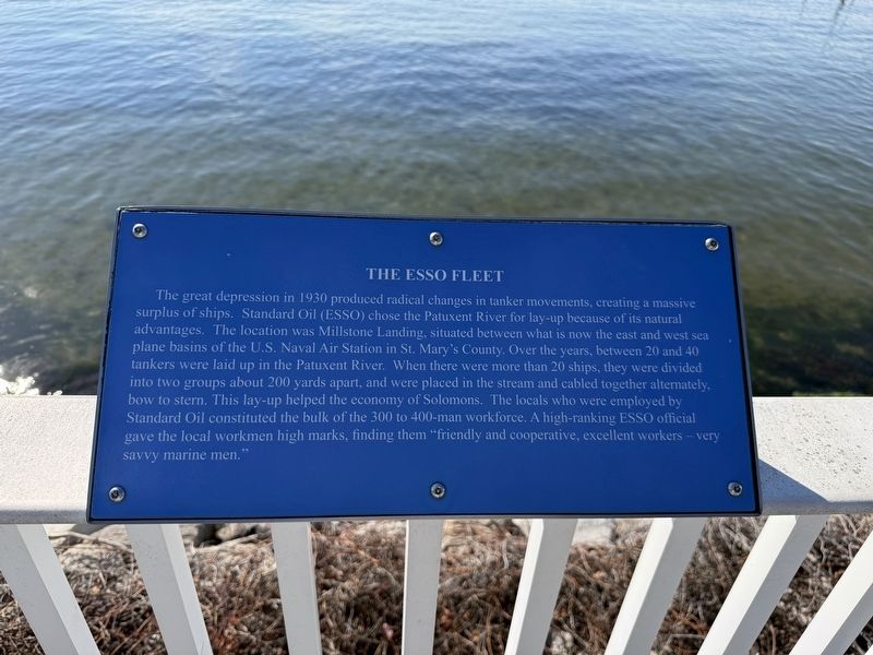 The ESSO Fleet Marker. Click for full size. The ESSO Fleet Marker image. Click for full size.