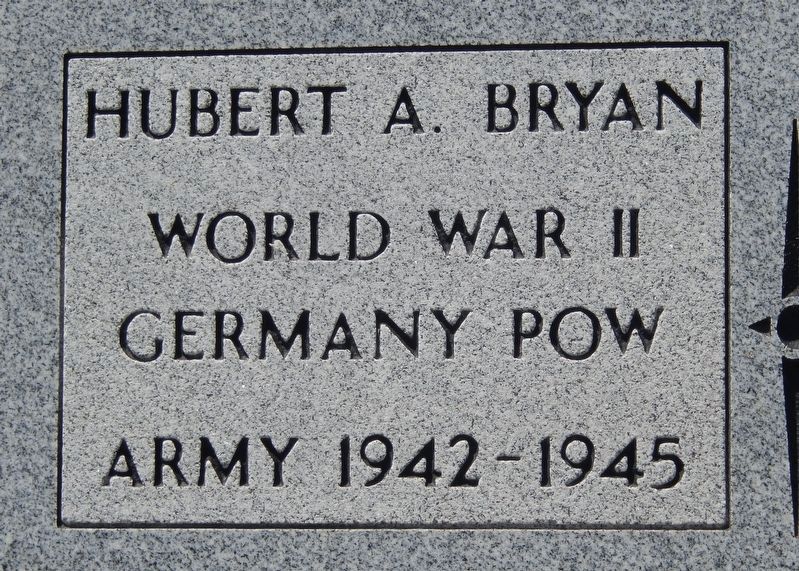 Hubert A. Bryan Memorial. Click for full size. Hubert A. Bryan Memorial image. Click for full size.