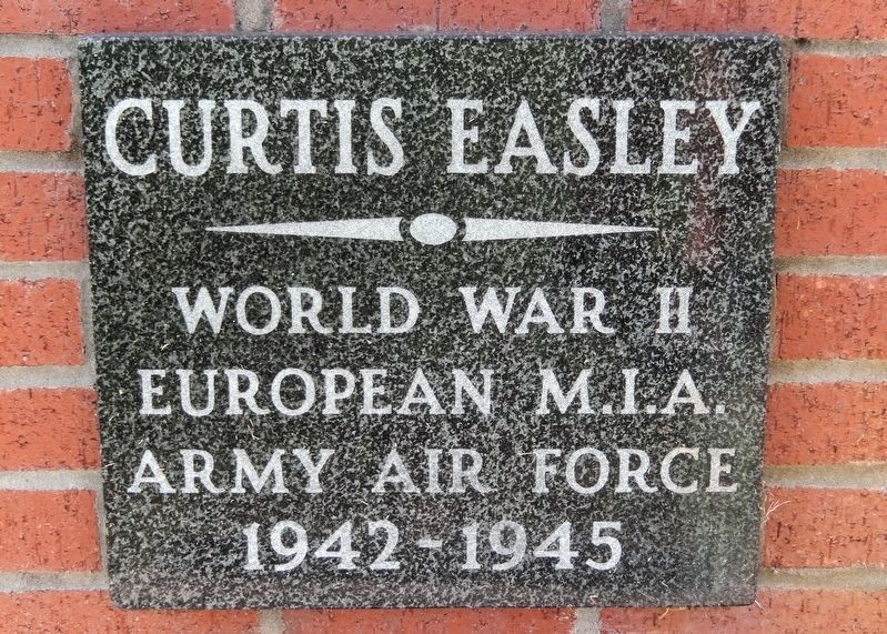 Curtis Easley Memorial. Click for full size. Curtis Easley Memorial image. Click for full size.