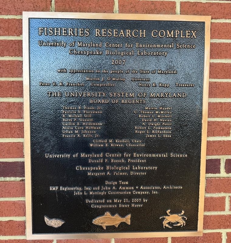 Dedication plaque from 2007. Click for full size. Dedication plaque from 2007 image. Click for full size.